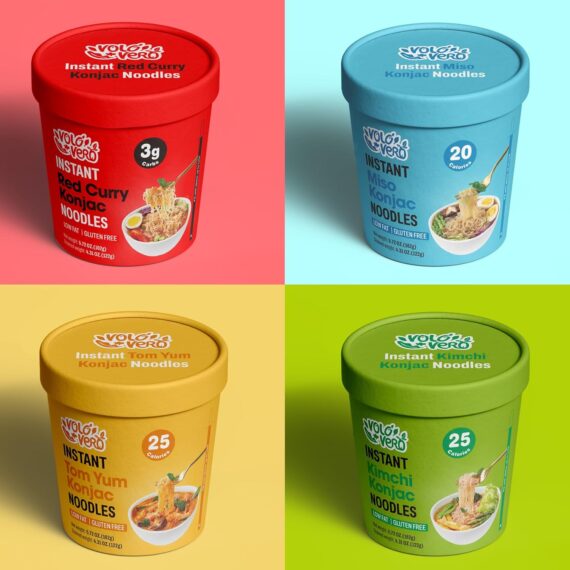VOLO VERO Konjac Noodle Instant Soup Cup Tom Yum Flavor, 6 Packs - Image 6