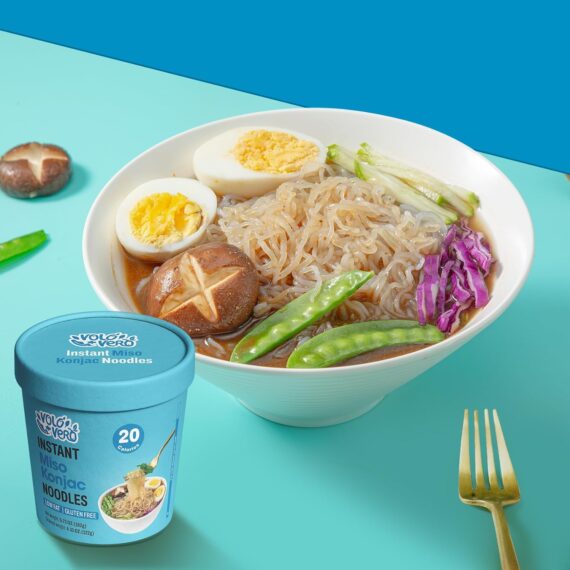 VOLO VERO Konjac Noodle Instant Soup Cup Tom Yum Flavor, 6 Packs - Image 9