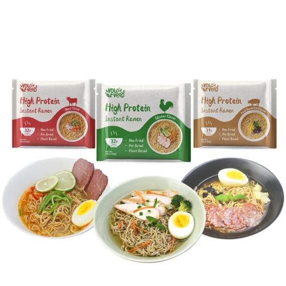 High Protein (32g) Instant Ramen Variety Packaged Noodles Soup - Image 7