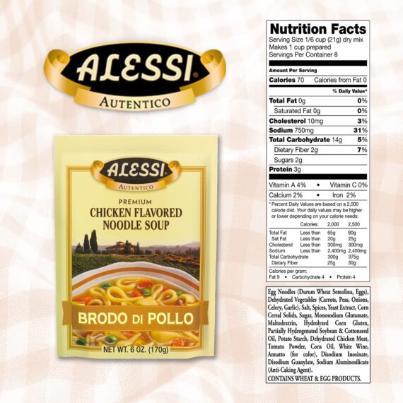Premium Soups, Traditional Flavors, (Chicken Noodle, Pack of 6 - Image 2