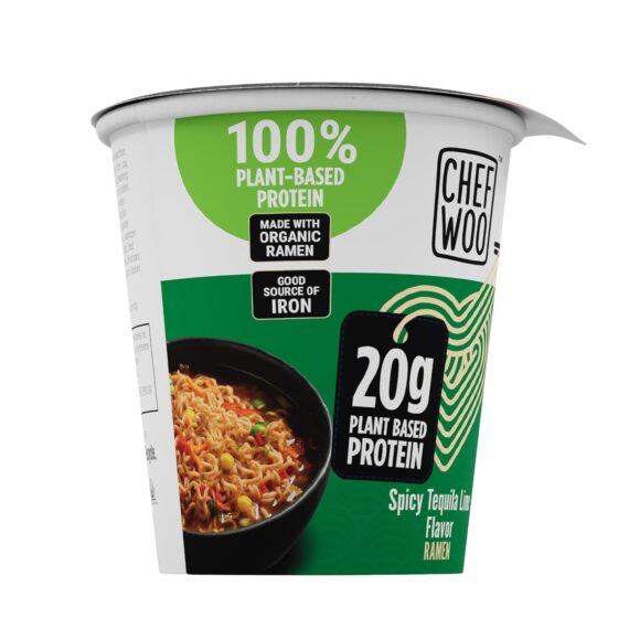 Roasted Chicken Ramen Cup High Protein Noodles (12 PACK) - Image 4
