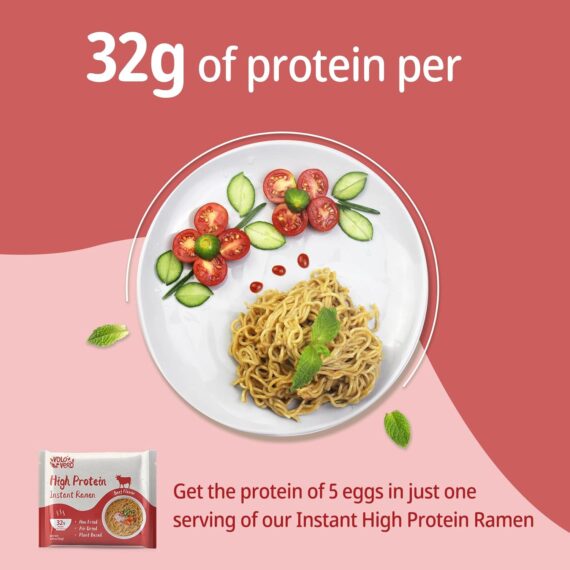 VOLO VERO High Protein (32g) Instant Ramen Noodles - Image 4