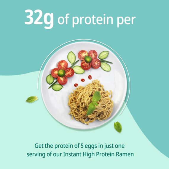 High Protein (32g) Instant Ramen Variety Packaged Noodles Soup - Image 4