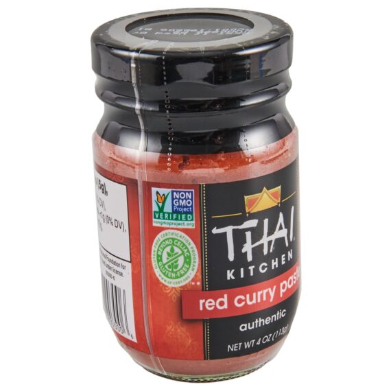 Gluten Free Red Curry Paste, 4 oz (Pack of 6)  Curry Sauces : Grocery Gourmet - Image 3