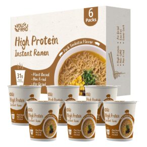 VOLO VERO High Protein (31g) Instant Soup Cup Pork Flavor