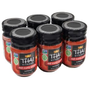 Gluten Free Red Curry Paste, 4 oz (Pack of 6)  Curry Sauces : Grocery Gourmet