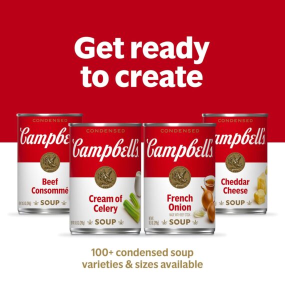 Campbell’s Condensed Homestyle Chicken Noodle Soup, 10.5 Ounce Can (Pack of 4)Rufus AIRufus AI - Image 8