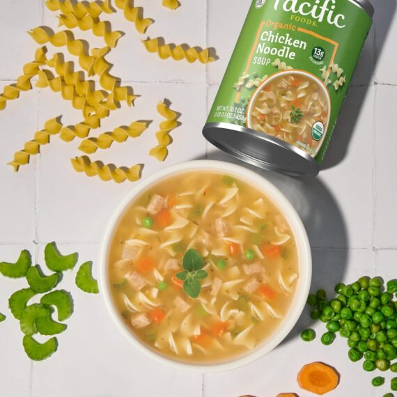 Pacific Foods Organic Chicken Noodle Soup, 16.1 oz CanRufus AIRufus AI - Image 6