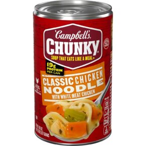 Campbell's Chunky Classic Chicken Noodle Soup, 18.6 oz CanRufus AIRufus AI