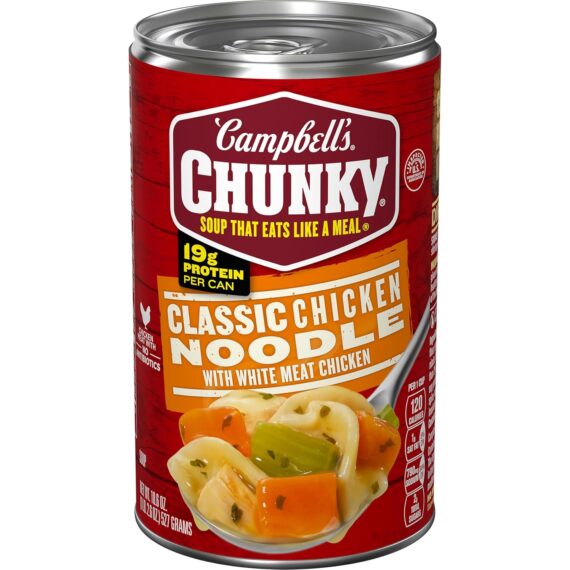 Campbell's Chunky Classic Chicken Noodle Soup, 18.6 oz CanRufus AIRufus AI
