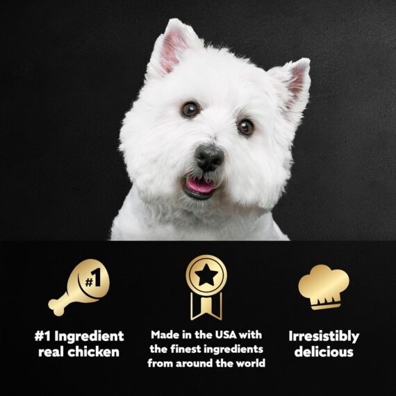 Cesar Wet Dog Food Loaf & Topper in Sauce Rotisserie Chicken Flavor with Bacon & Cheese, 3.5 oz. Easy Peel Trays (24 Count, Pack of 1) Canned Wet Pet Food Pet Supplies: Rufus AIRufus AI - Image 6