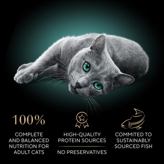 Sheba Perfect Portions Wet Cat Food Cuts in Gravy Variety Pack, Roasted Chicken Entree, With Sustainable Salmon, and Tender Turkey Entree, 2.6 oz. Twin-Pack Trays (24 Count, 48 Servings)Rufus AIRufus AI - Image 5