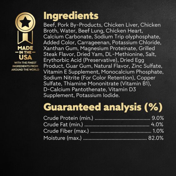 Cesar Wet Dog Food Classic Loaf in Sauce Grilled Steak and Eggs Flavor, 3.5 oz. Easy Peel Trays (24 Count, Pack of 1)Rufus AIRufus AI - Image 5